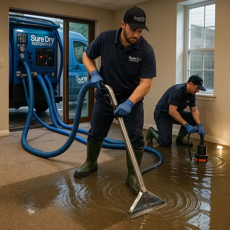 Water Extraction and Removal process in Hatillo Municipio, PR